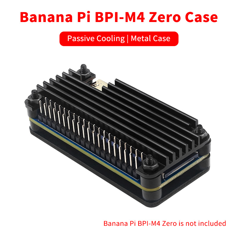 Aluminium Extrusion - Banana Pi BPI-M4 Zero Metal Case