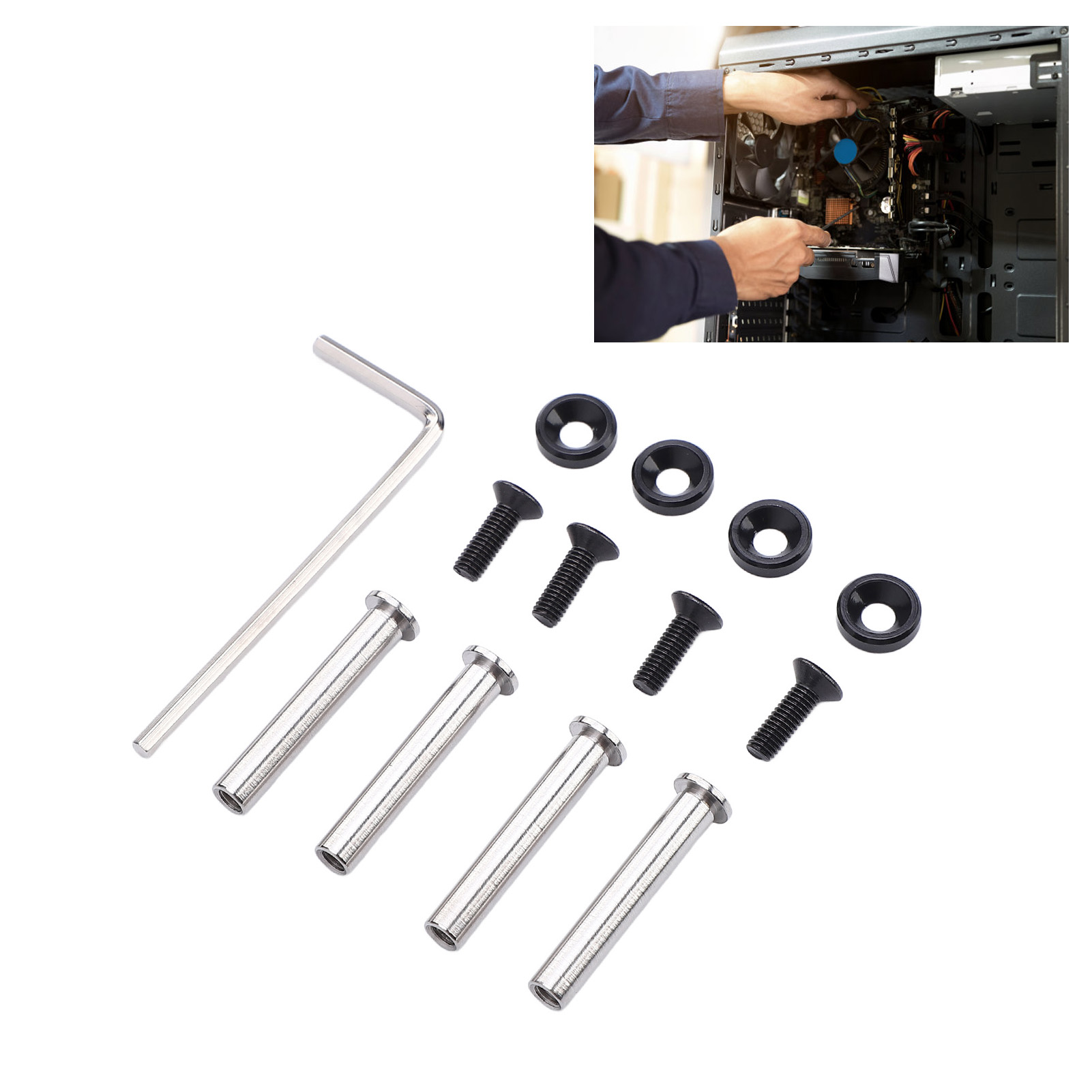 Aluminium Extrusion - CPU Fan Screw Kit Computer Case