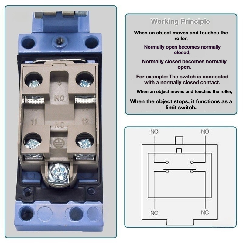 2Pcs CNTD TZ‑8 Series Micro Li - Limit Switch ulasan dan harga