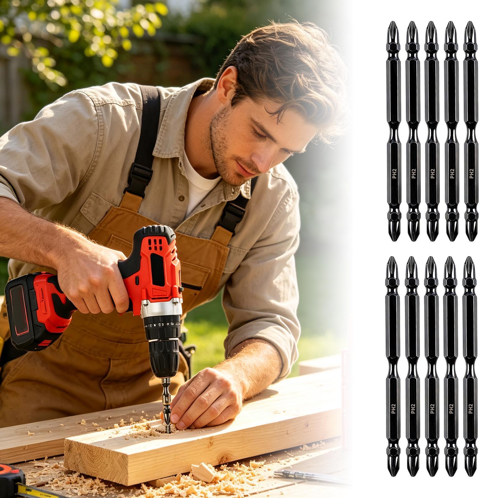 Magnetic Drill Bits Double-End - End Mill ulasan dan harga
