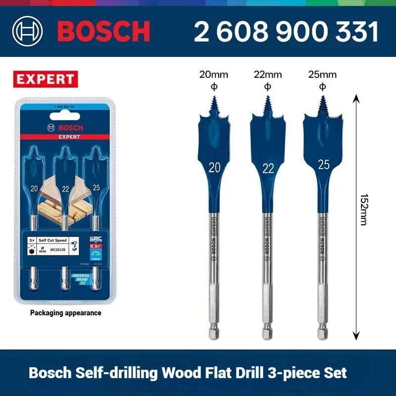 Bosch EXPERT Self Cut Speed Sp - Drill Bit Set ulasan dan harga