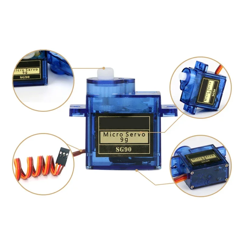 2/4/8/20Pcs SG90 9G Micro Serv - Servo 9G ulasan dan harga