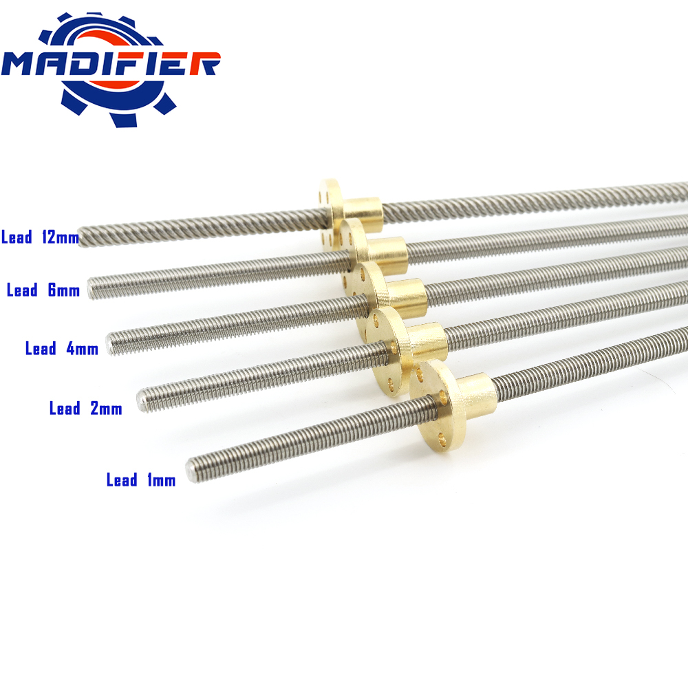 304 stainless steel T6 screw l - Lead Screw 8Mm ulasan dan harga
