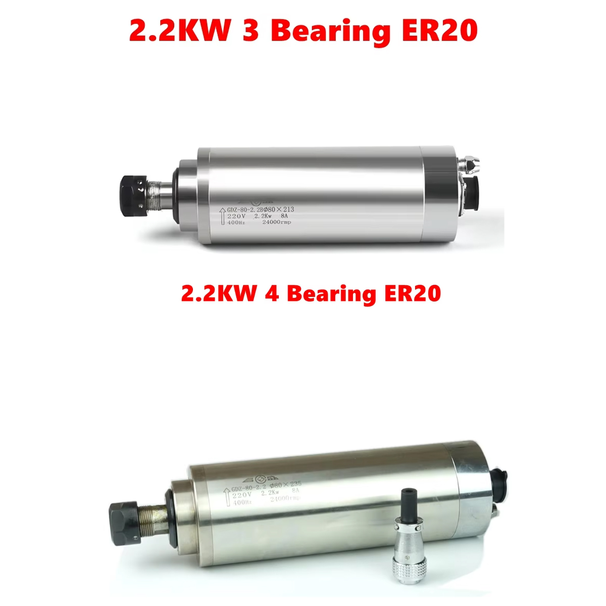 2.2KW Water Cooled Spindle Mot - Water Cooled Spindle ulasan dan harga