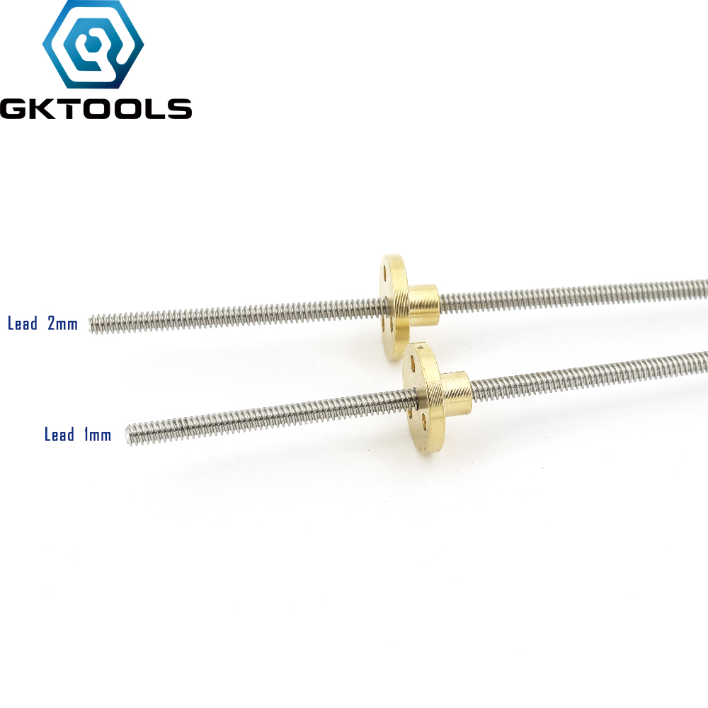 T4 stainless steel trapezoidal - Lead Screw 8Mm ulasan dan harga