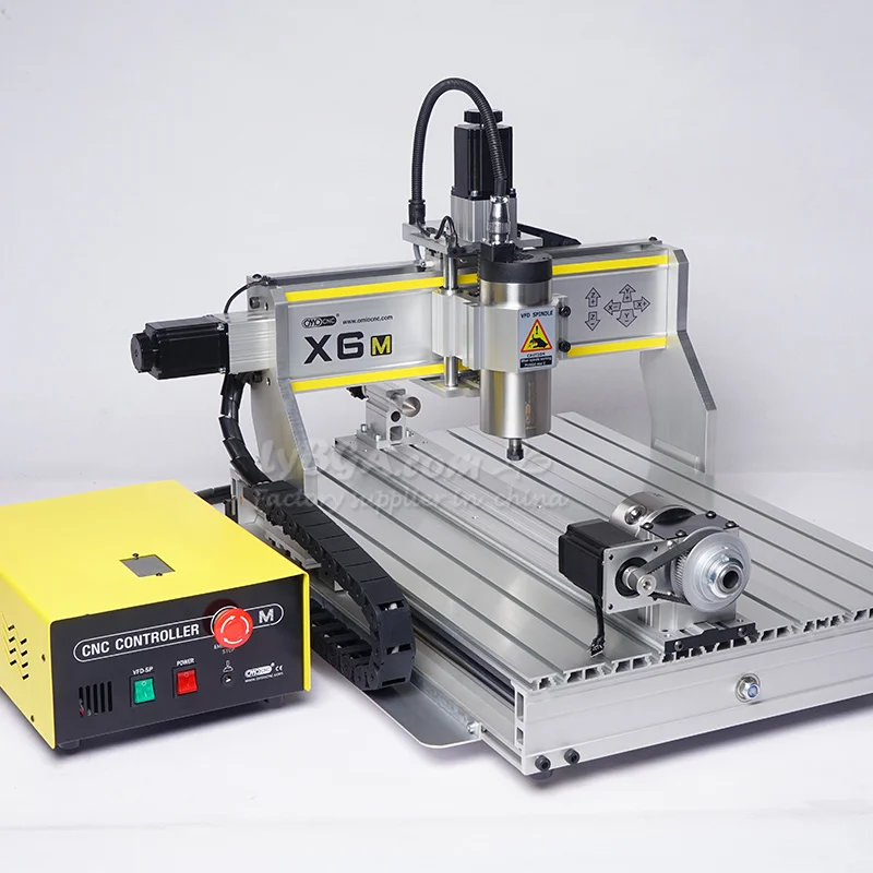 LY  CNC Router X6M 3axis 4axis - Water Cooled Spindle ulasan dan harga