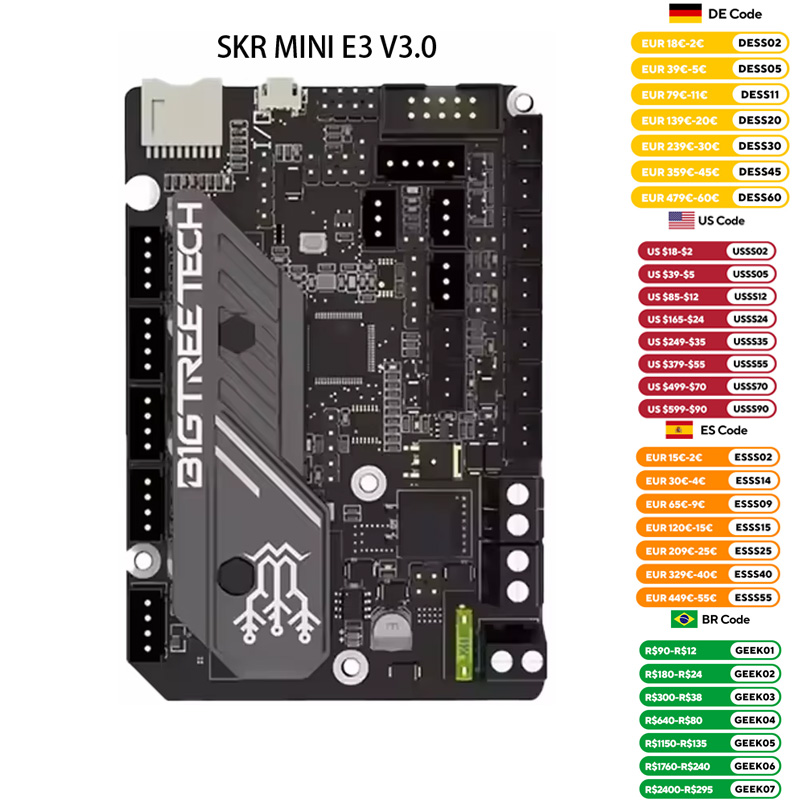 BIGTREETECH SKR MINI E3 V3.0 3 - Lead Screw 8Mm ulasan dan harga