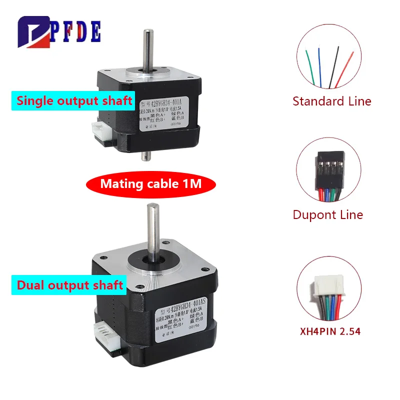 Nema17 Stepper Motor 42BYGH 3D - Nema 17 Stepper ulasan dan harga