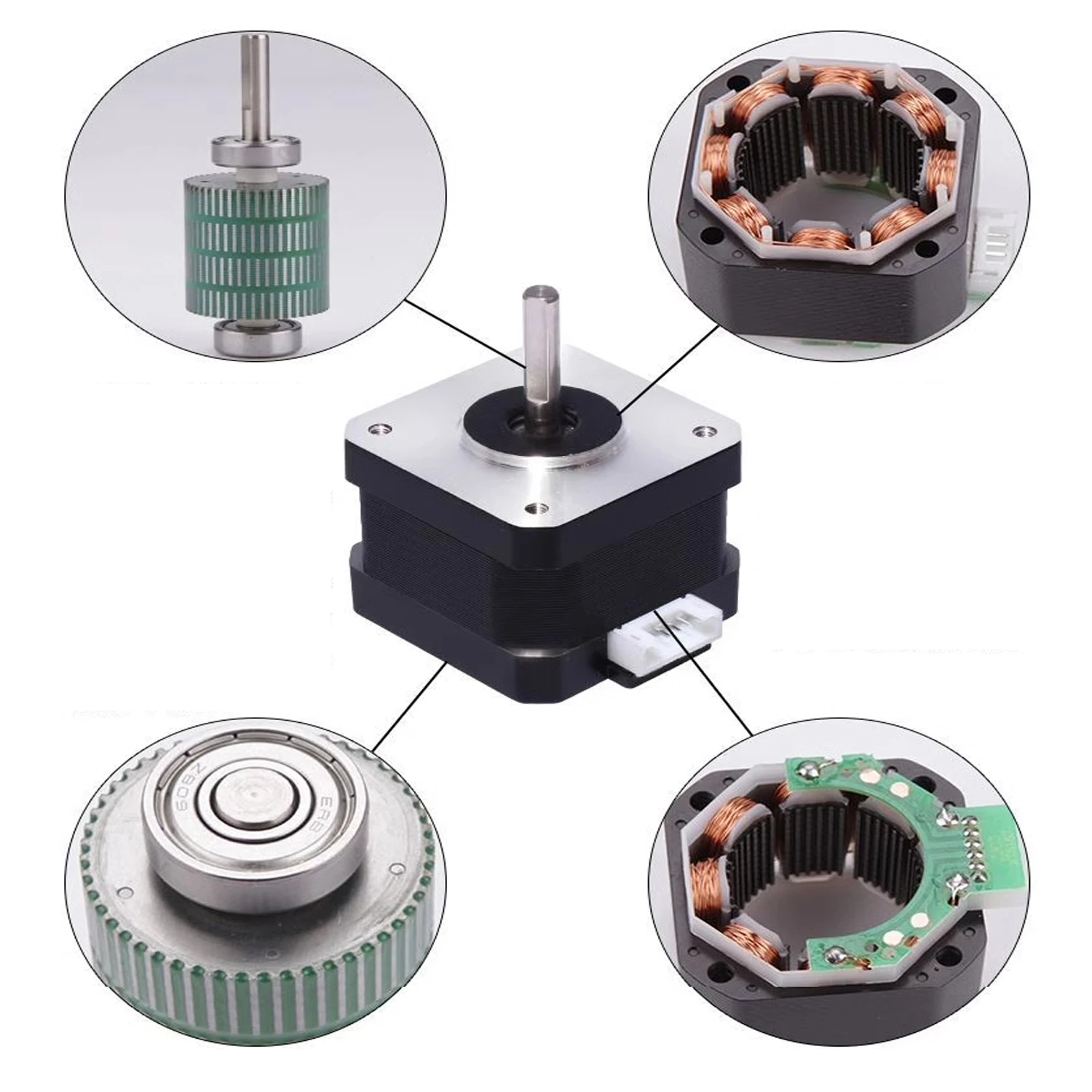 Nema17 Stepper Motor 42BYGH 3D - Nema 17 Stepper ulasan dan harga