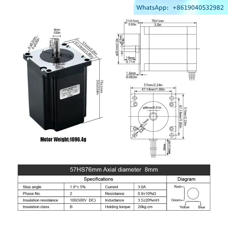 （1pcs）HLTNC CNC Kit 2.2N 2Nm 3 - Nema23 Stepper ulasan dan harga