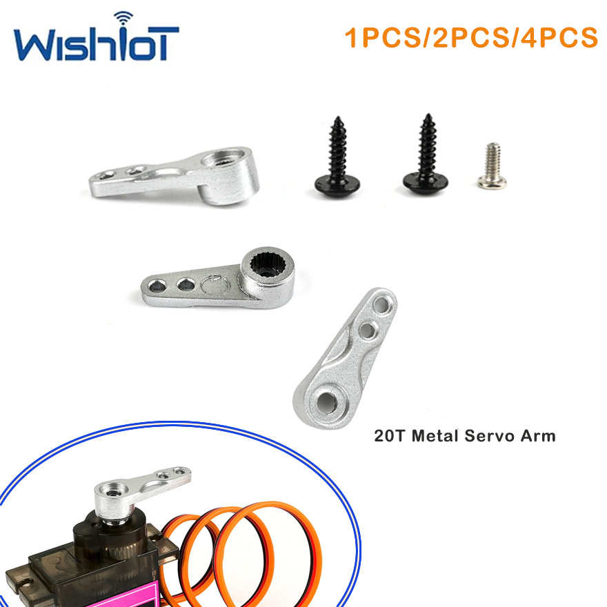 1PCS/2PCS /4PCS Metal Servo Pa - Servo 9G ulasan dan harga