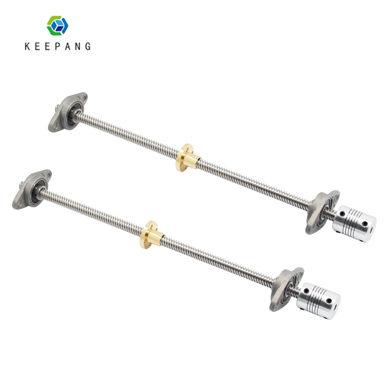 1 Set 8mm T8 Lead Screw 100 15 - Linear Rod 8Mm ulasan dan harga