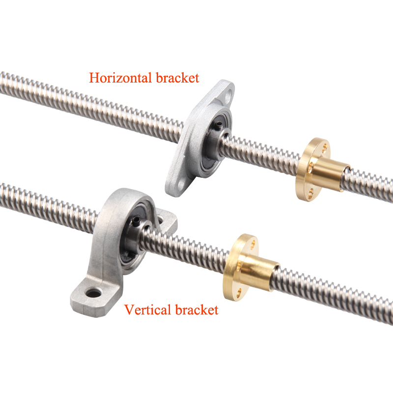 1 Set 8mm T8 Lead Screw 100 15 - Linear Rod 8Mm ulasan dan harga