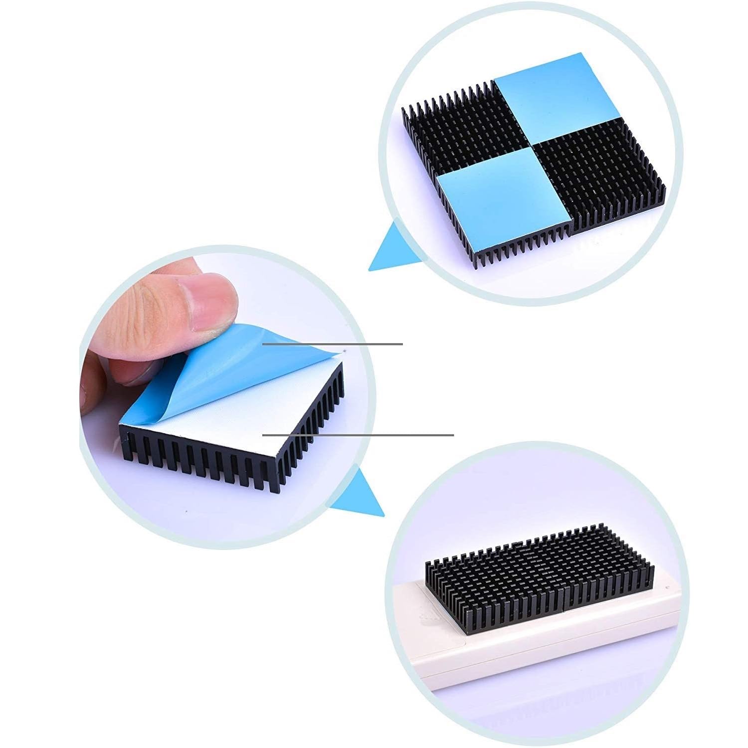 1/2/3/4pcs Heatsink Aluminum C - Nema 17 Stepper ulasan dan harga