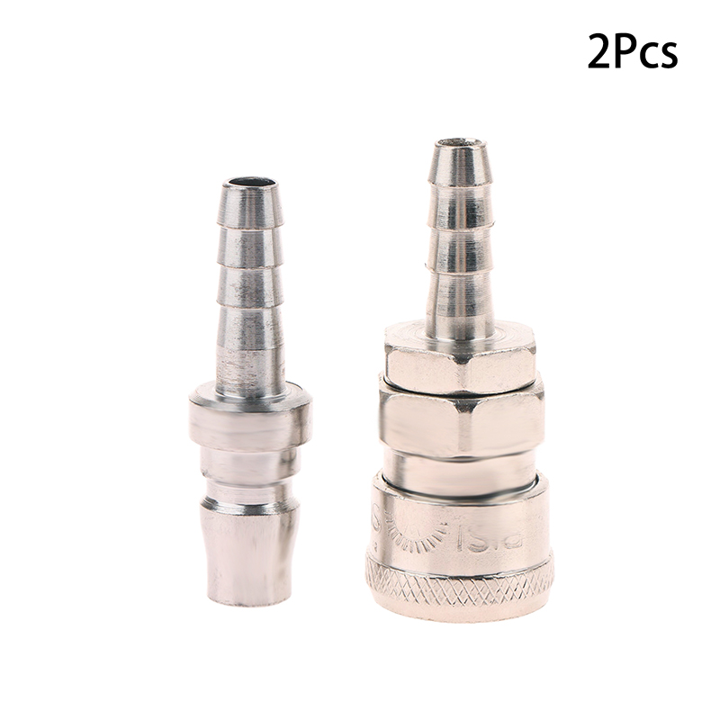 2pcs Pneumatic Fitting Europea - Coupling 8Mm ulasan dan harga