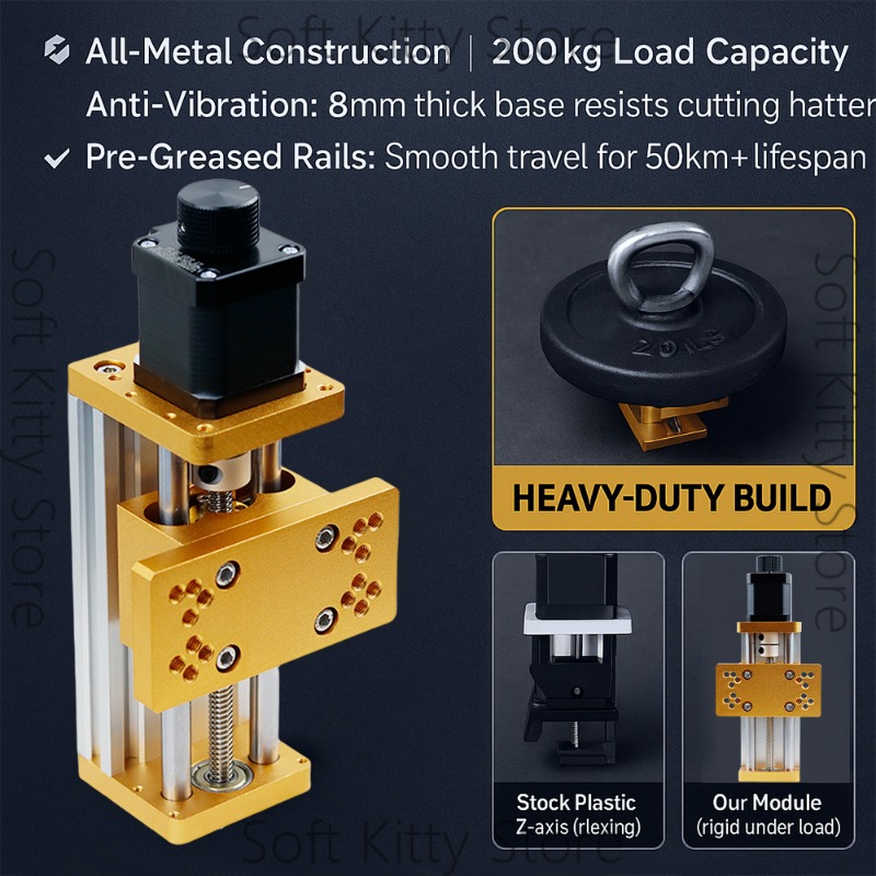 CNC 3018 Z-Axis Module Spindle - 3018 Aluminium Cnc ulasan dan harga